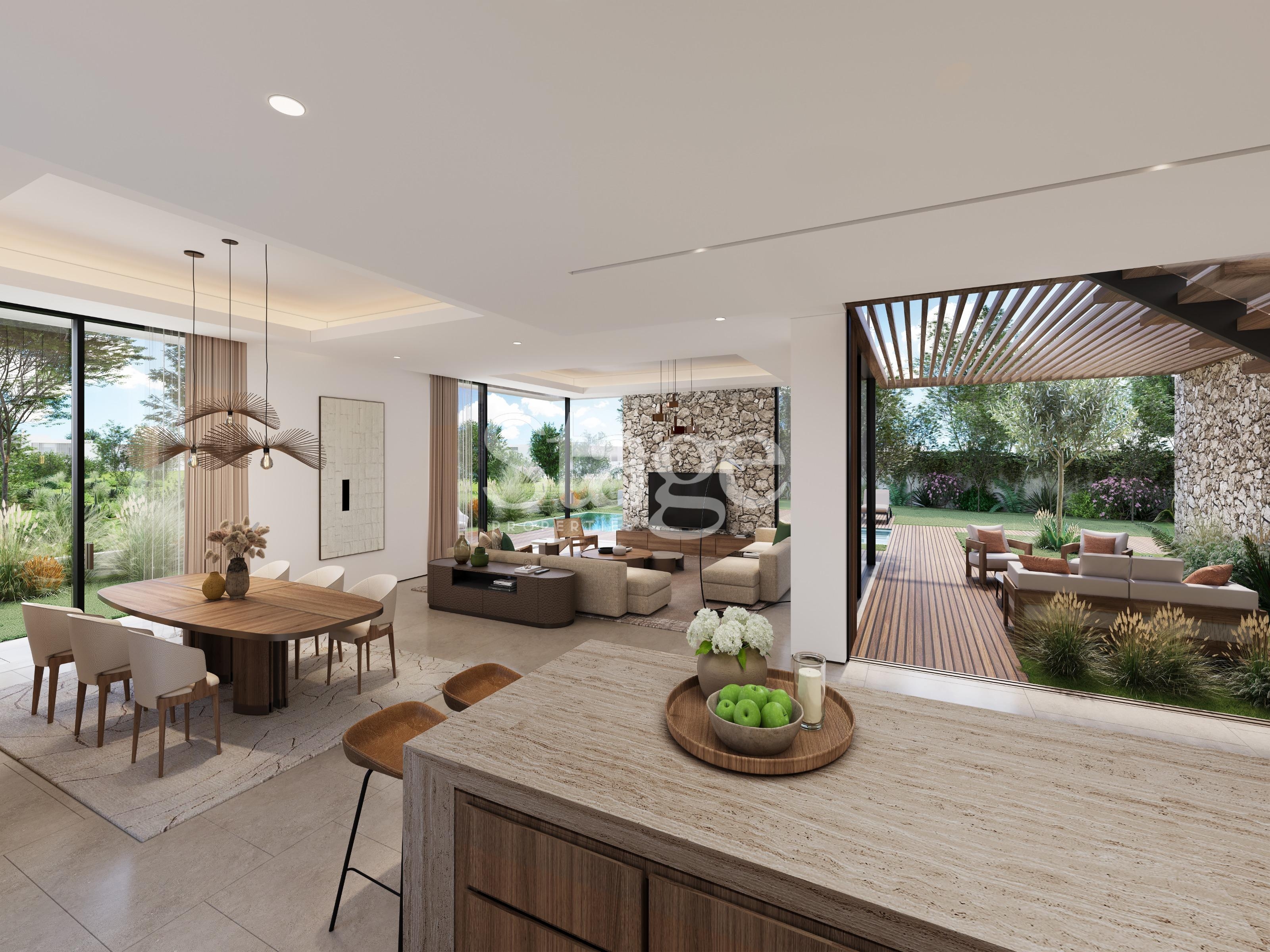 Luxurious 5 bedrooms villa for sale in Dubai Land