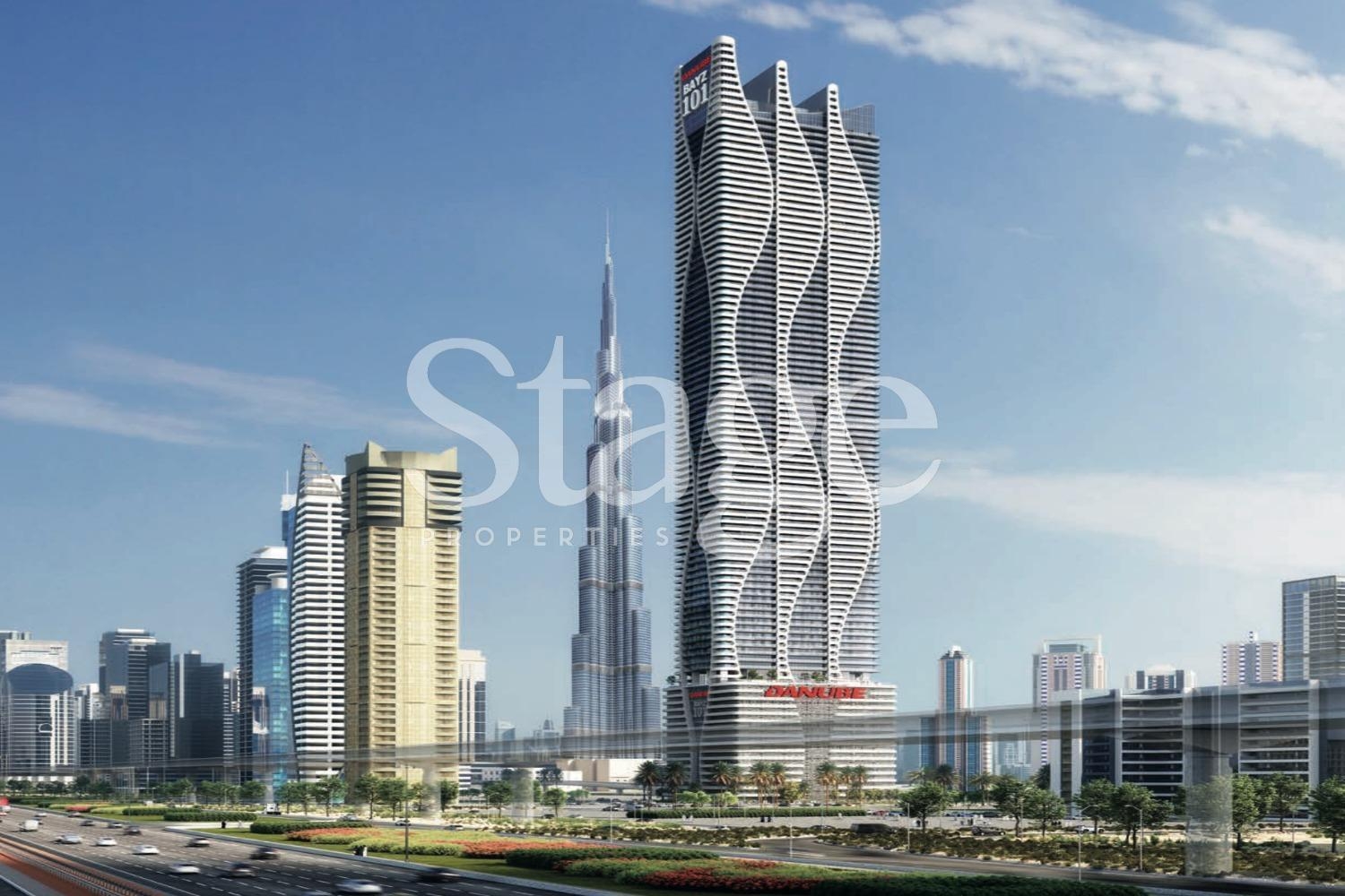 Modern 1 Bedroom Apartment in Business Bay, Dubai for Sale | Stage Properties