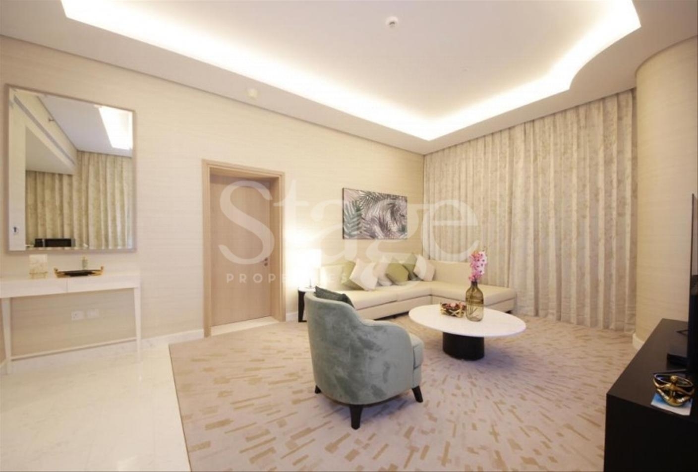 High floor 1 bedroom apartment for rent in Palm Jumeirah