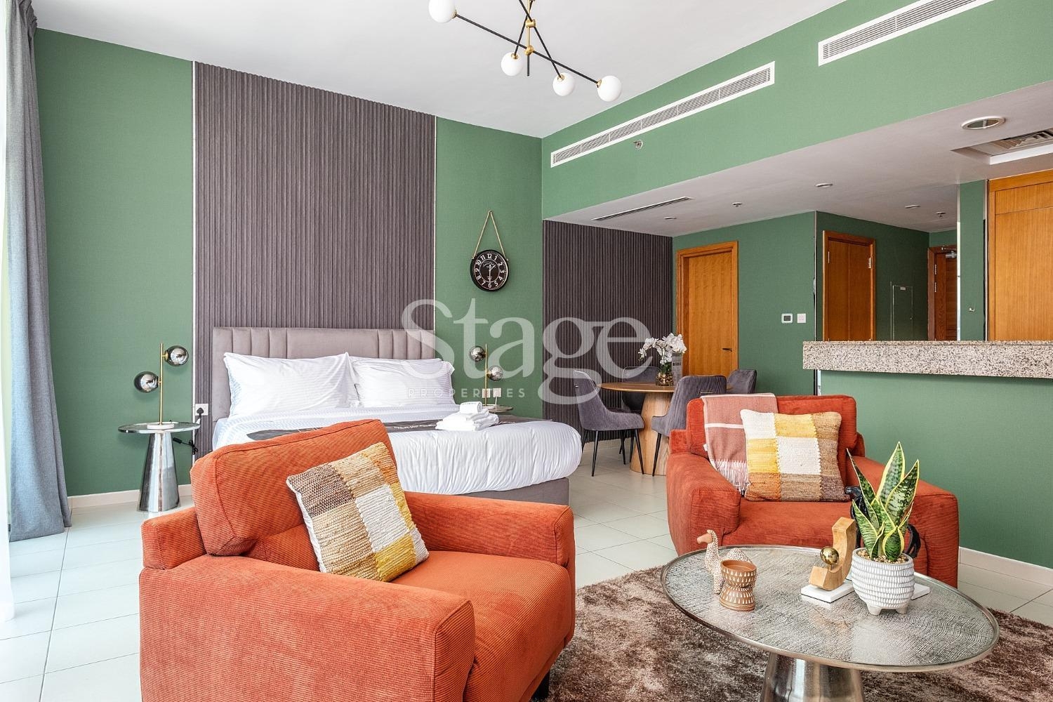 Ready studio for rent in Business Bay, Dubai