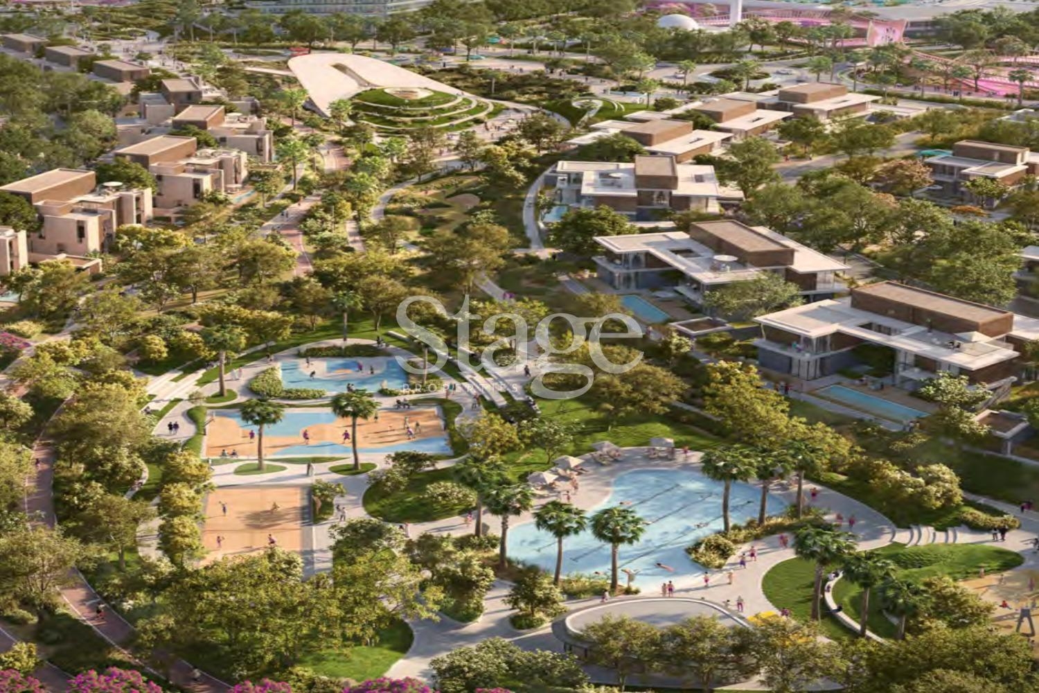 Premium 5 bedrooms villa for sale in Dubai Land