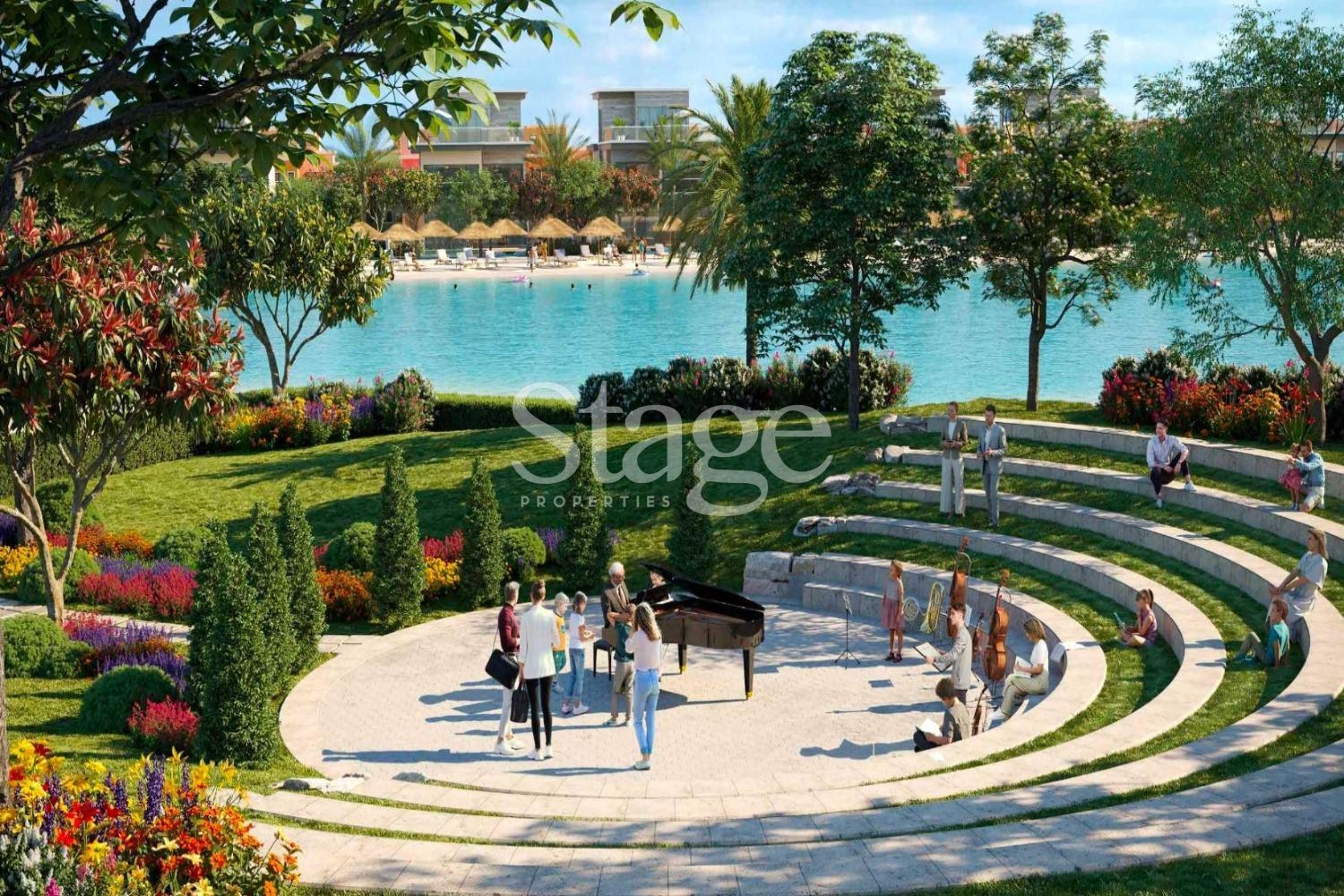 فيلا من ٥ غرف نوم للبيع في دماك  لاغون، Dubai stage-9961363