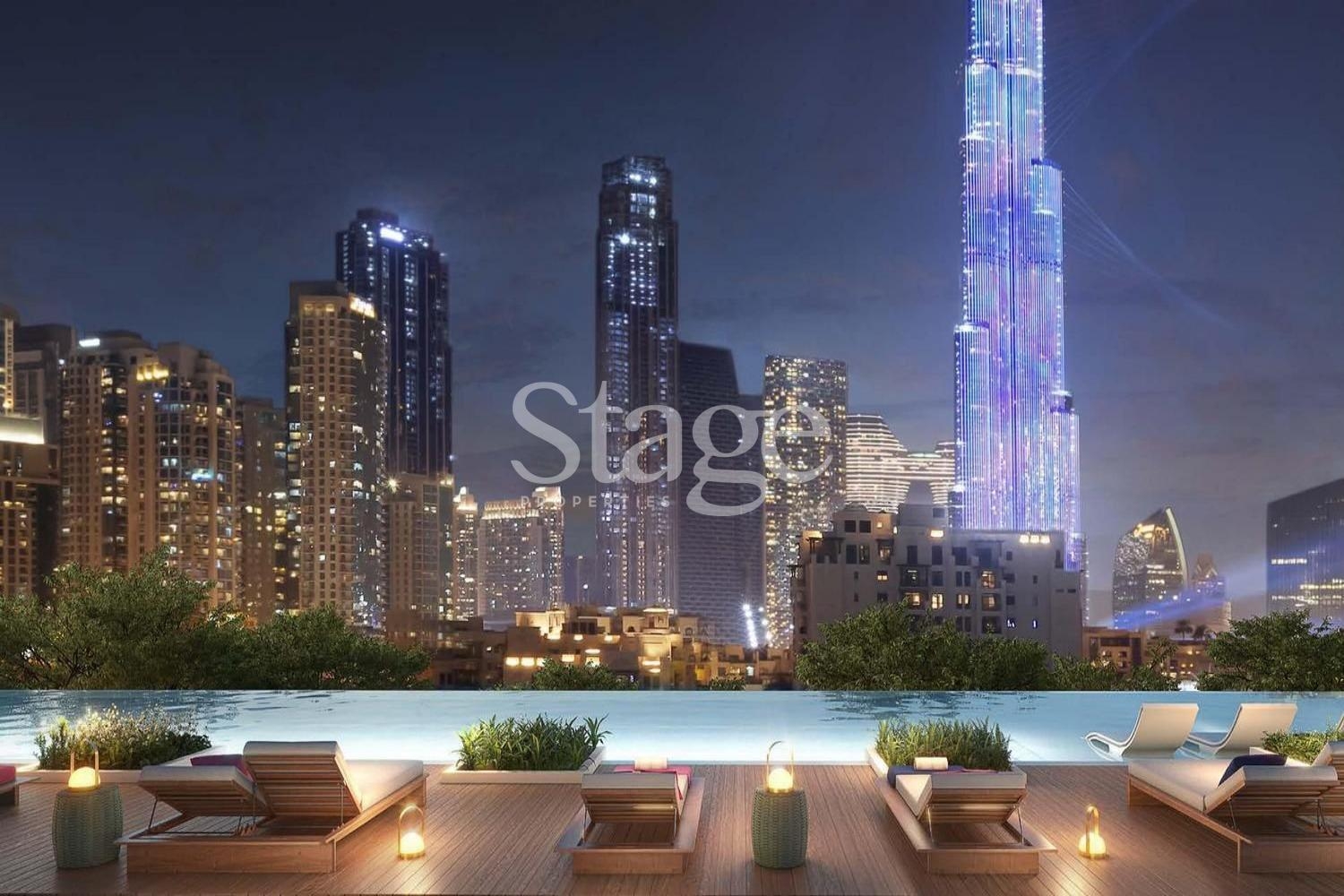 Luxury Living 1 bedroom apartment for sale in Downtown Dubai