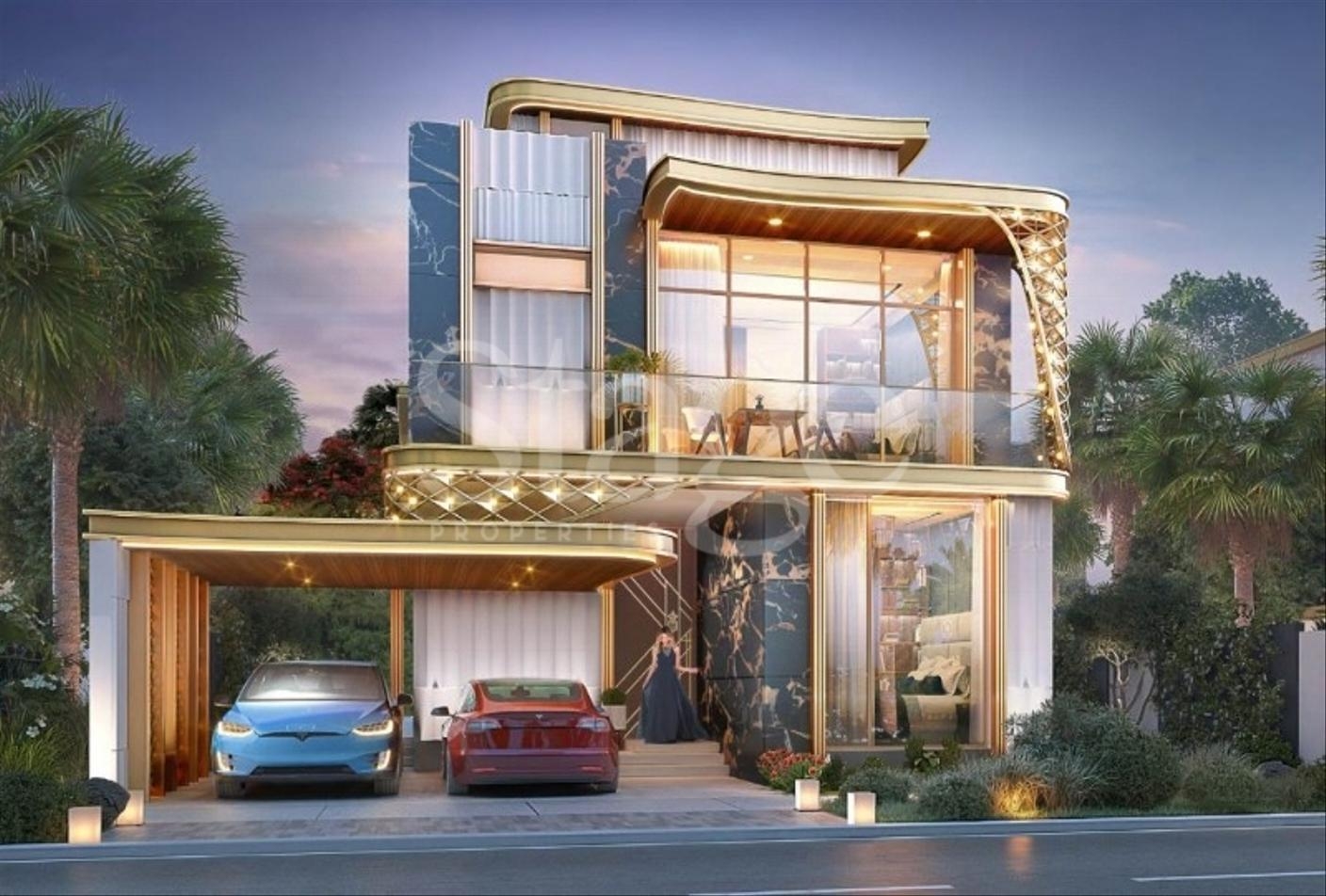 5 bedrooms Villas for Sale in DAMAC Hills, Dubai stage-9522787