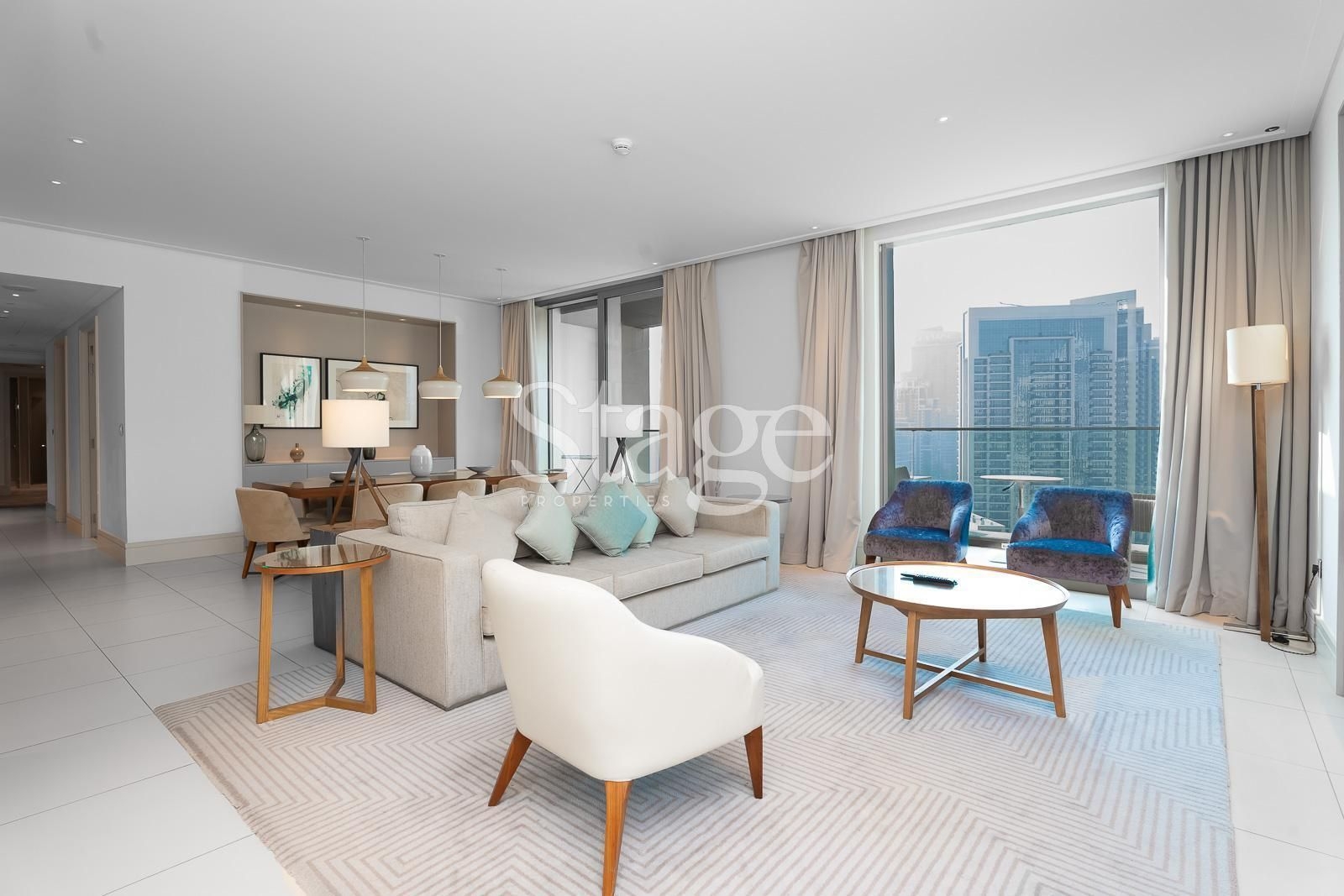 شقة من ٣ غرف نوم للإيجار في Downtown Dubai، Dubai stage-11123636