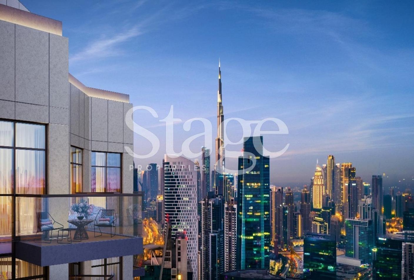 Business Bay, Dubai: 1 Bedroom Apartment for Sale | Stage Properties