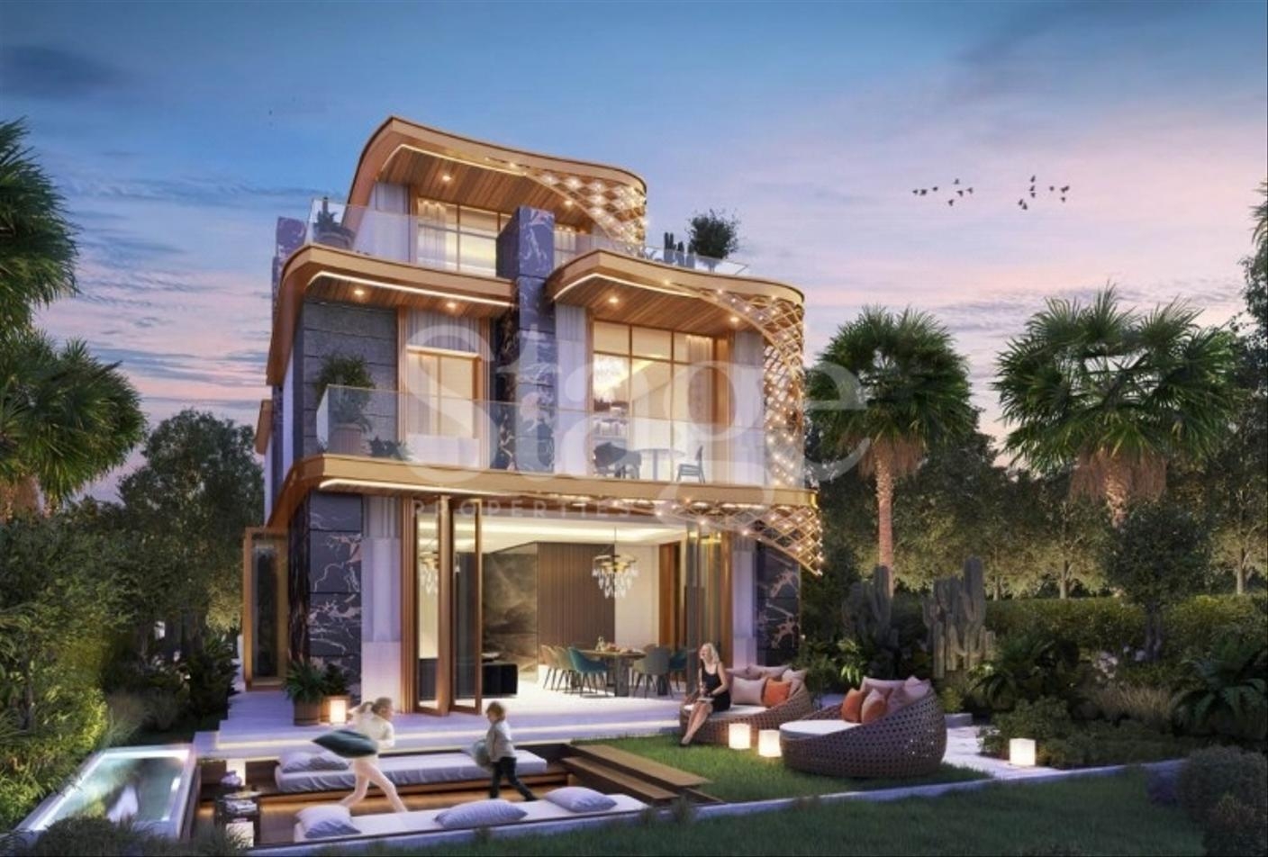 5 bedrooms Villas for Sale in DAMAC Hills, Dubai stage-9522787