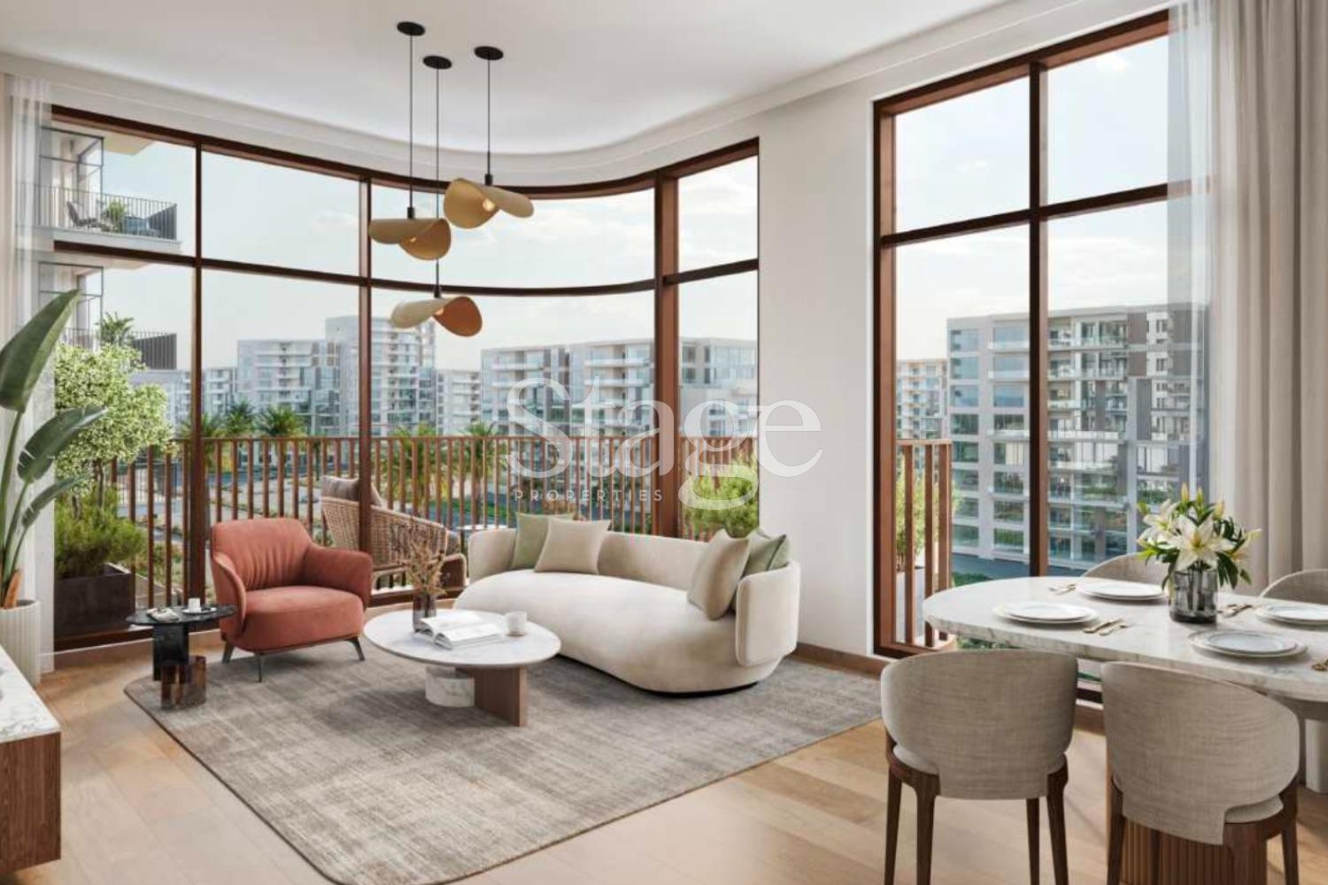 شقة من ٣ غرف نوم للبيع في Town Square، Dubai stage-9636118