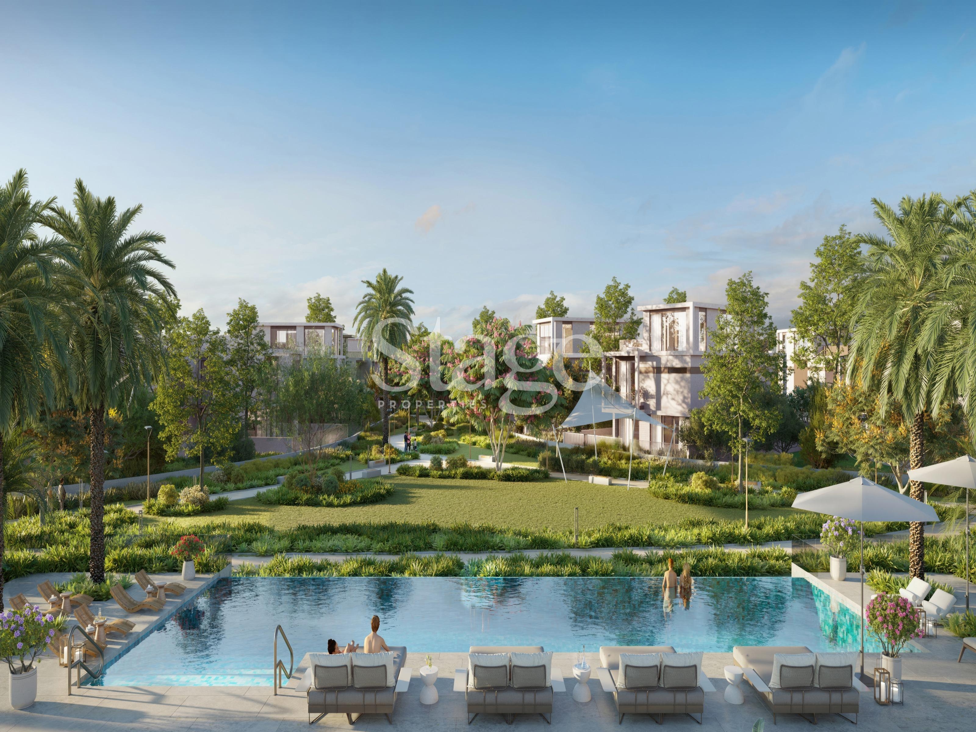 Luxurious 5 bedroom villa for sale in Dubai Land