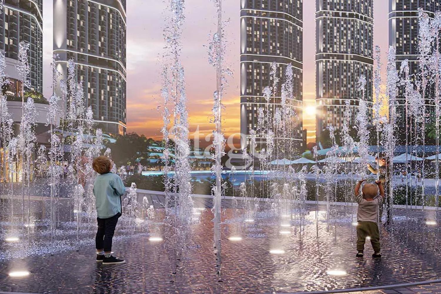 Lagoon view 1 bedroom apartment for sale in MBR city