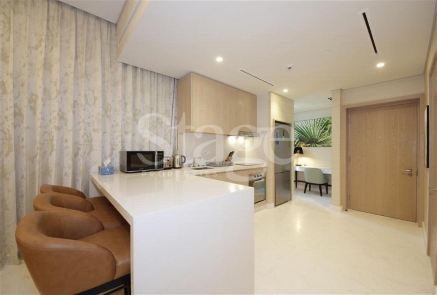 High floor 1 bedroom apartment for rent in Palm Jumeirah