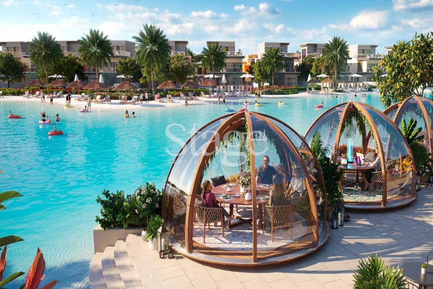 فيلا من ٥ غرف نوم للبيع في دماك  لاغون، Dubai stage-9961363