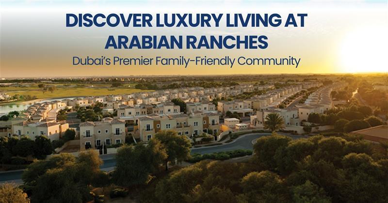 اكتشف المعيشة الفاخرة في المرابع العربية: المجتمع العائلي الأول في دبي