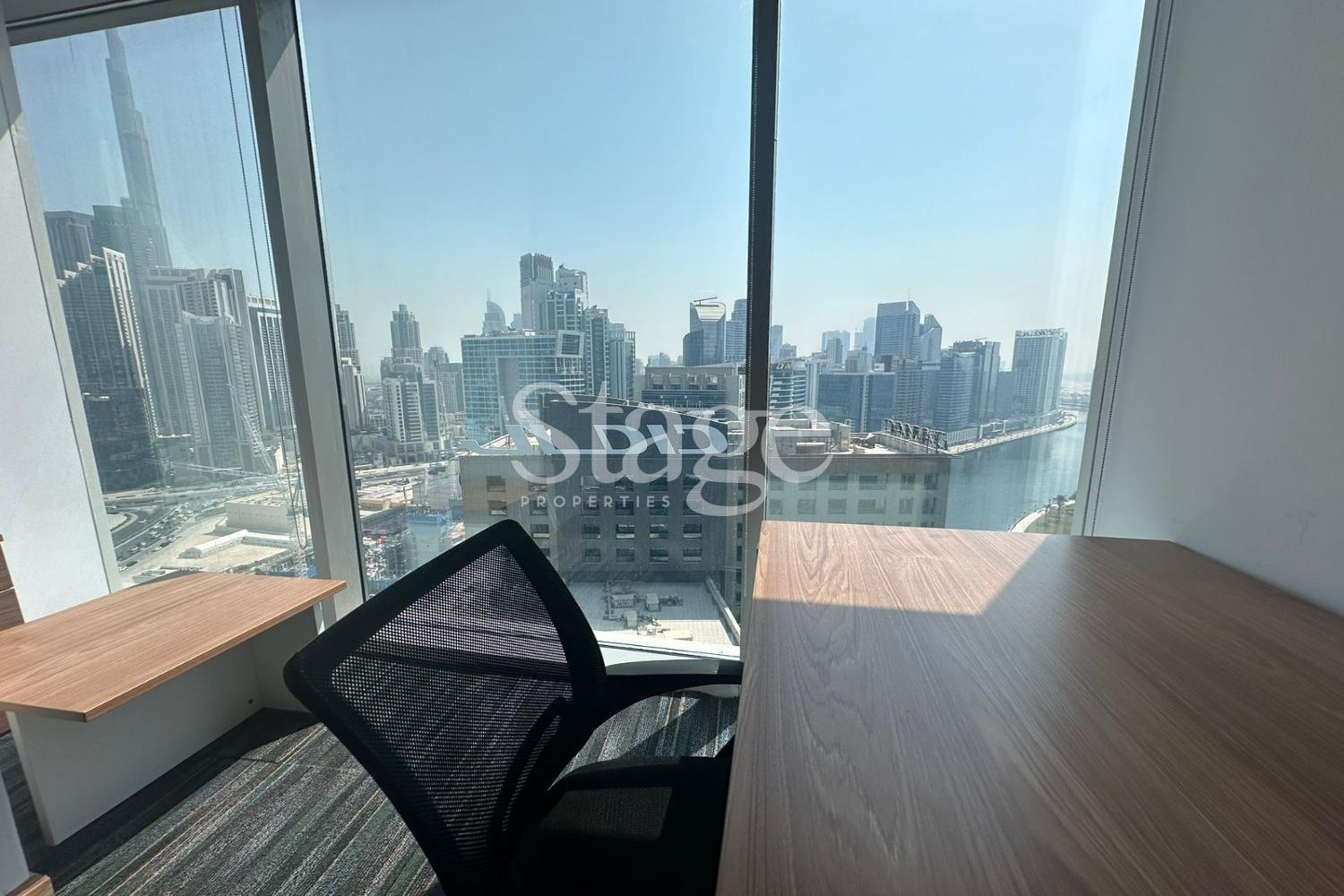 Canal view office for rent in Dubai Business Bay