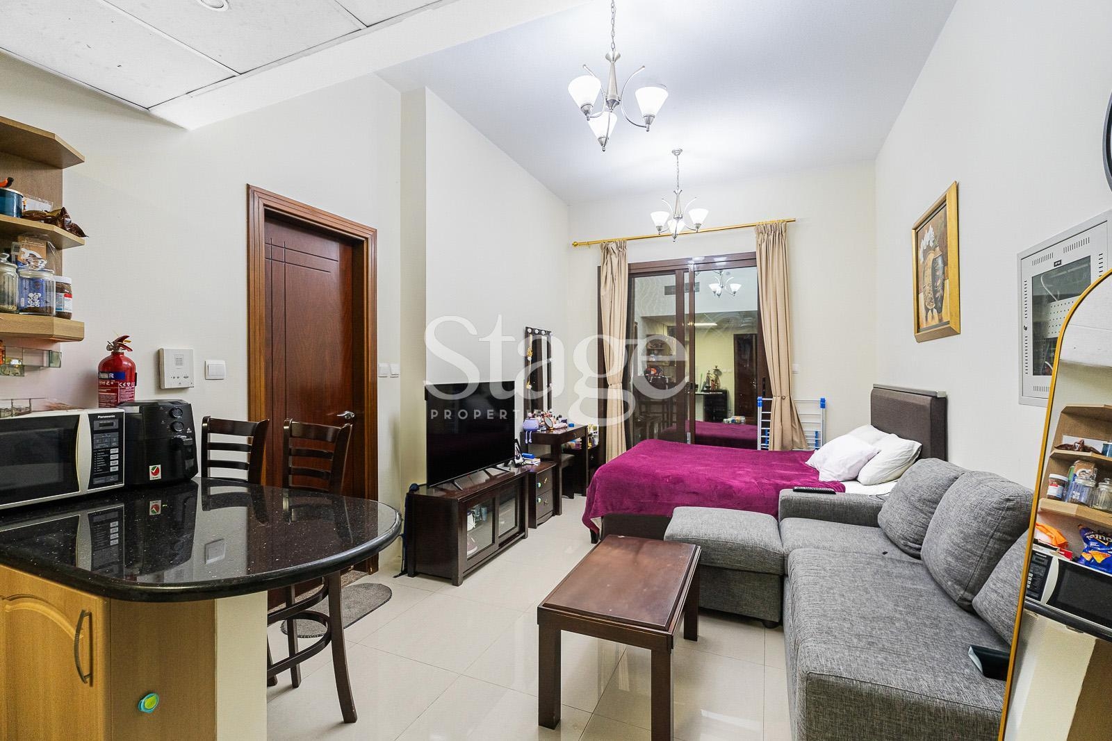 Furnished studio for sale in Dubai Sports City