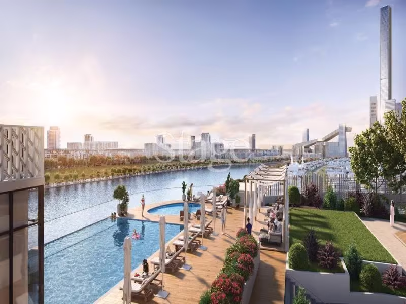 2 Balconies | Waterfront View | Resale 2 BR+Store