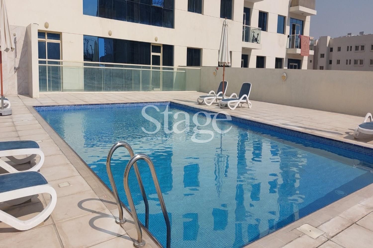 2BR 3Bath w Balcony | Pool | Gym & Covered Parking