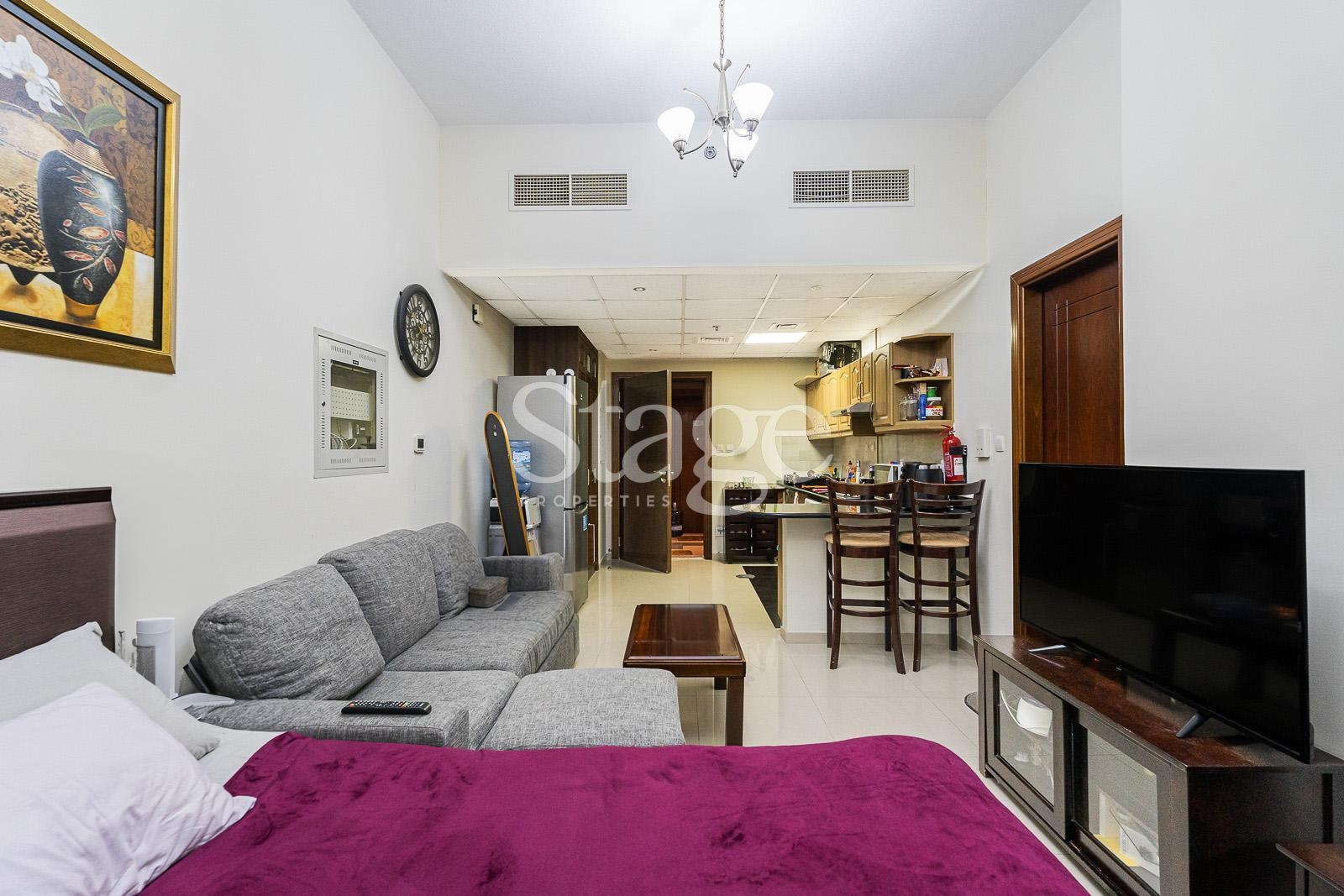 Furnished studio for sale in Dubai Sports City
