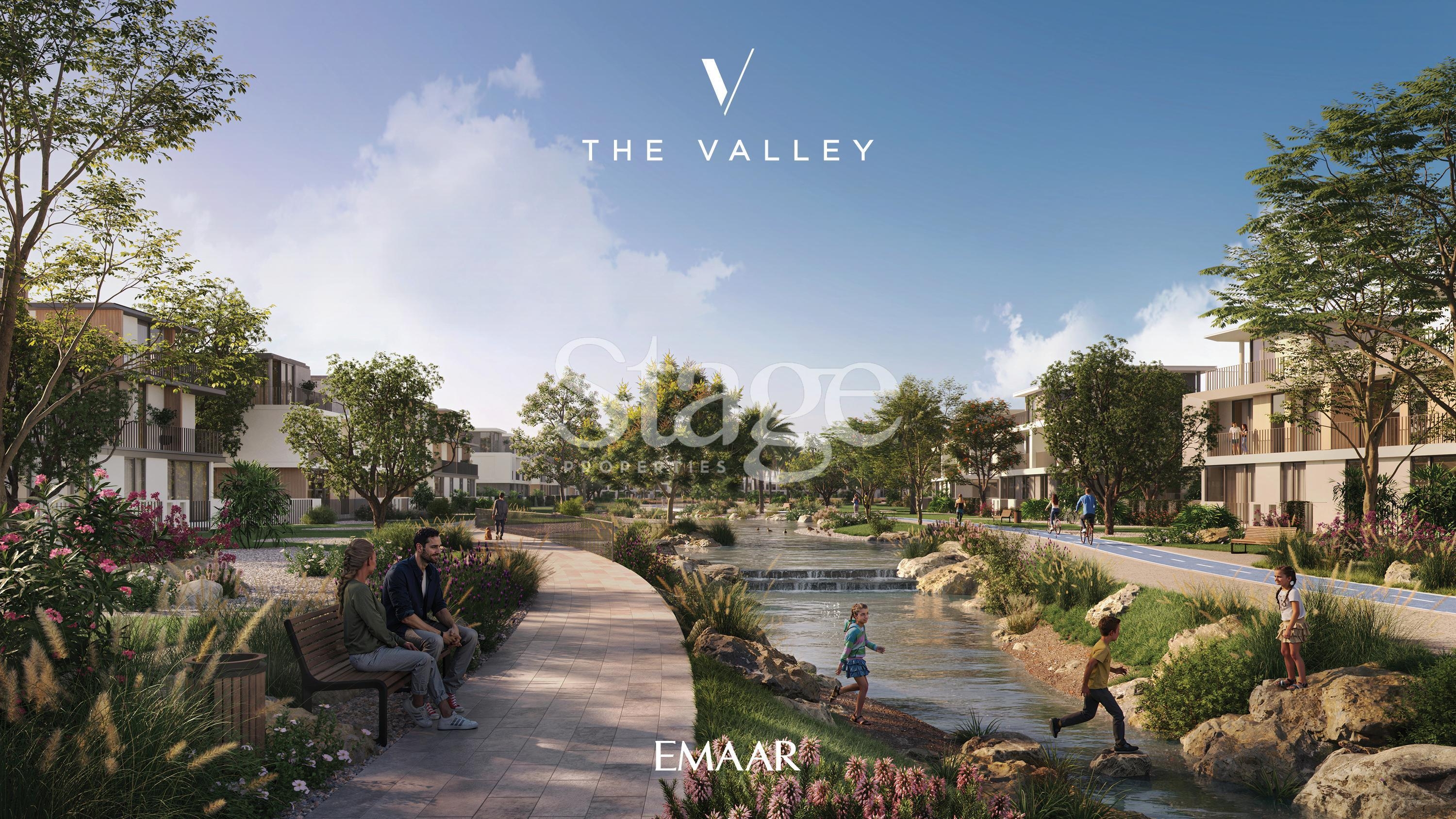 تاون هاوس من ٣ غرف نوم للبيع في The Valley، Dubai stage-9491507