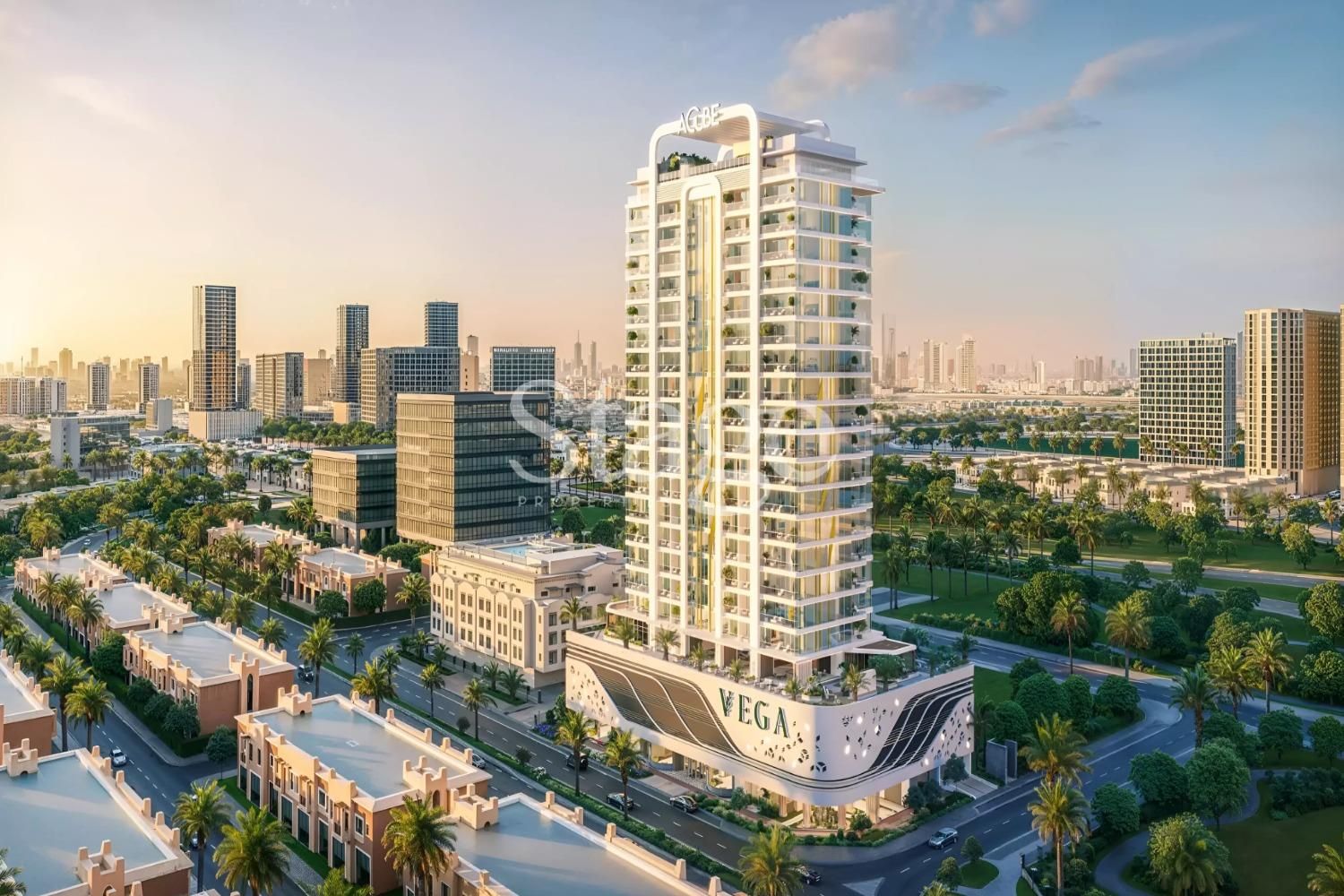 شقة من ٣ غرف نوم للبيع في Dubai Sports City، Dubai AP7778S