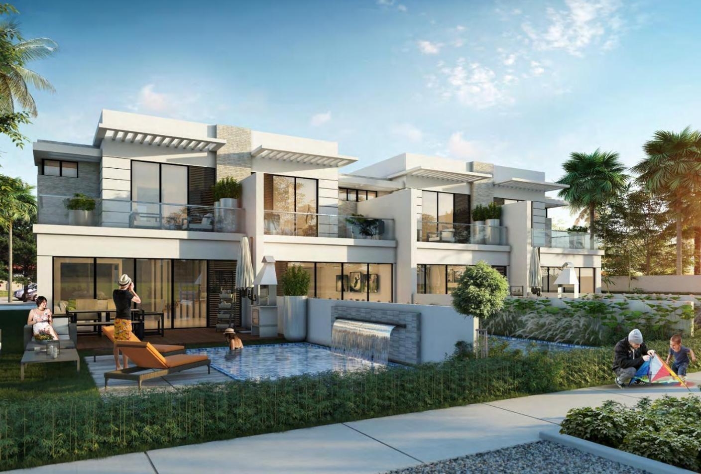 Single Row 5 bedroom villa for sale in Damac Hills
