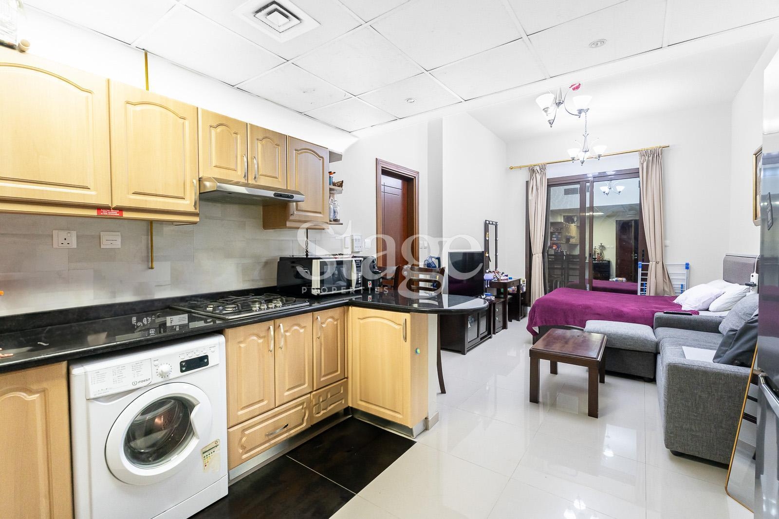 Furnished studio for sale in Dubai Sports City
