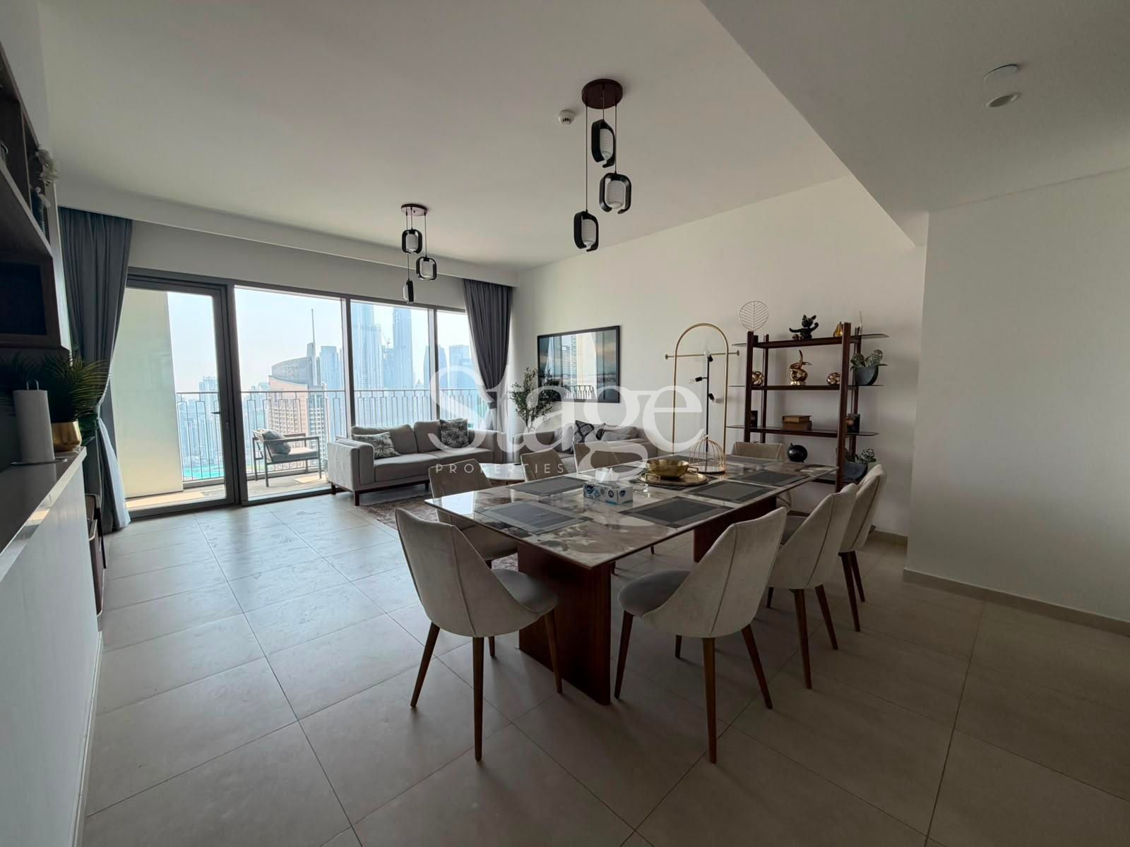 شقة من ٣ غرف نوم للإيجار في Downtown Dubai، Dubai AP9893L