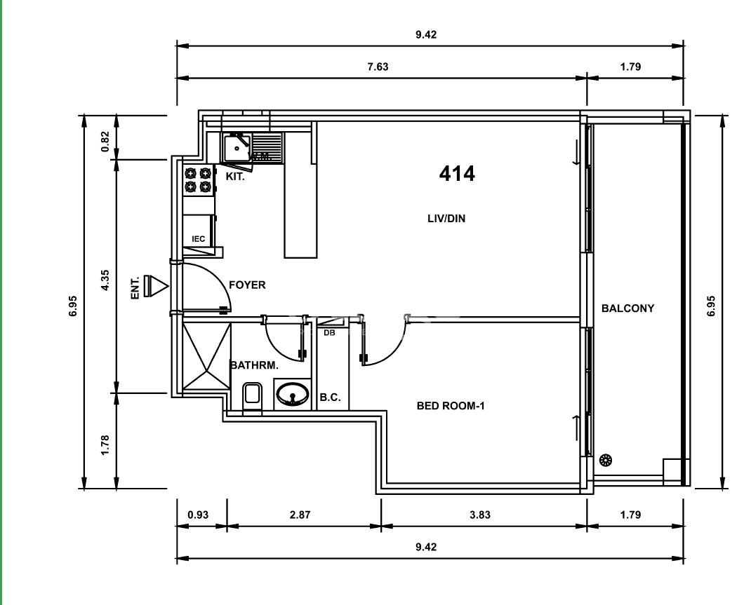 1 bedroom apartment for Rent in Dubai South (Dubai World Central), Dubai AP9902L