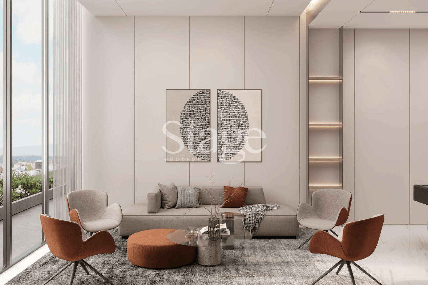 شقة من غرفة نوم للبيع في الفرجان، Dubai AP9028S