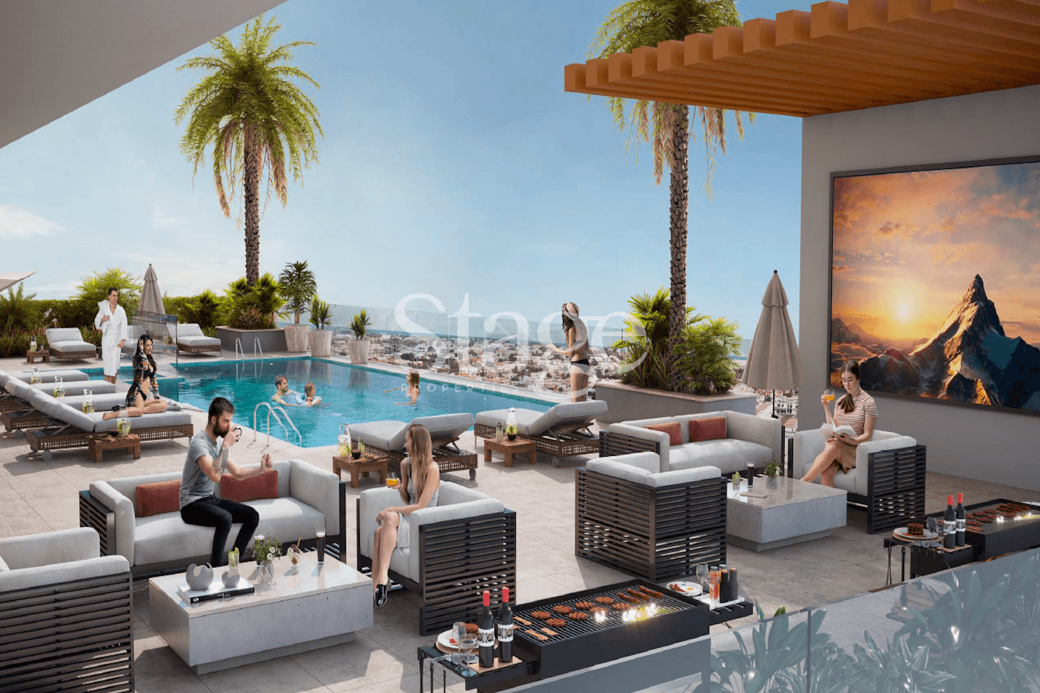 شقة من غرفة نوم للبيع في الفرجان، Dubai AP9028S