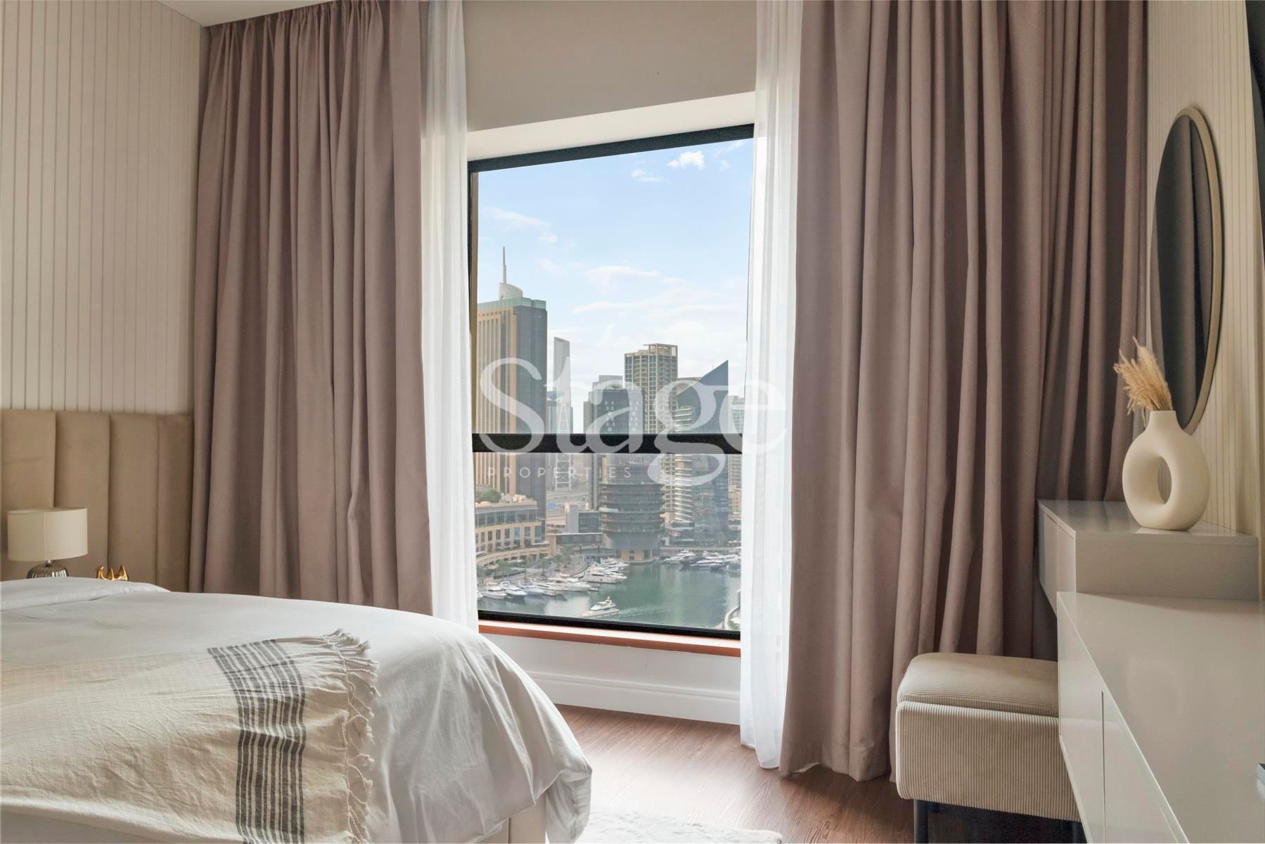 Convertible to 3BR | Fully Furnished | Marina View
