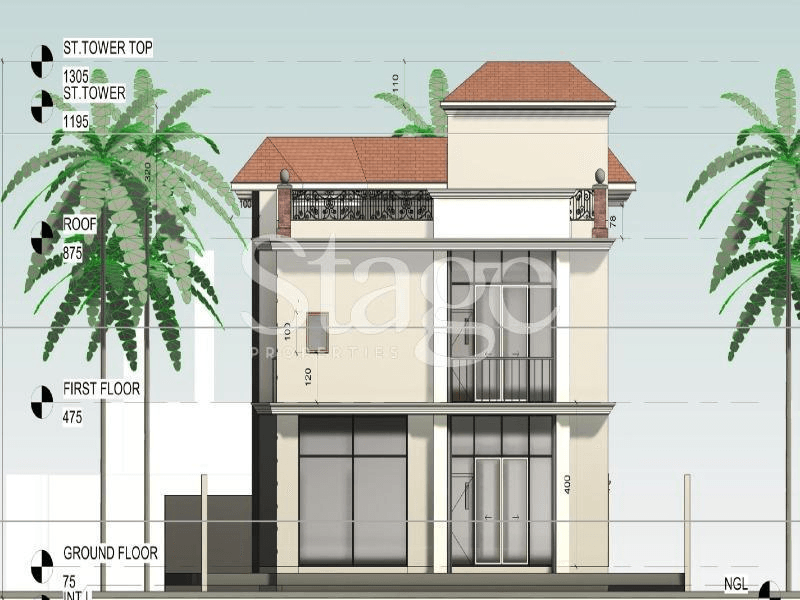 فيلا من ٤ غرف نوم للبيع في Tilal City، Sharjah VH7295S