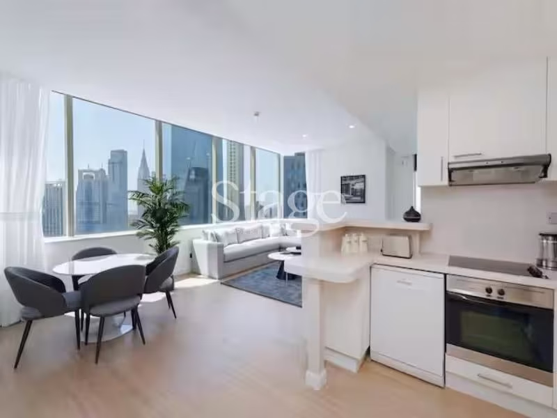 Dubai Skyline View | Fully Furnished | High Floor