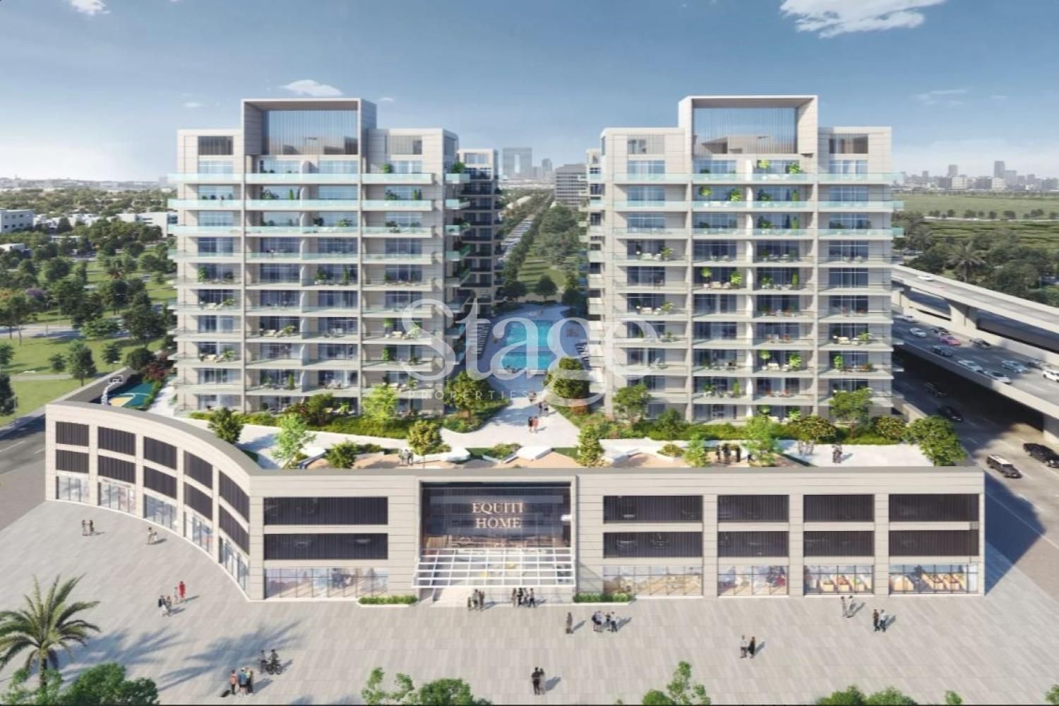 دوبلكس من ٣ غرف نوم للبيع في الفرجان، Dubai DX9043S