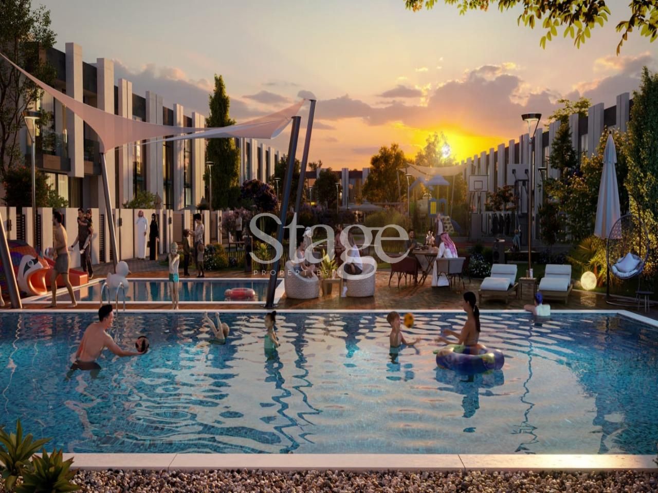 تاون هاوس من غرفتي نوم للبيع في Dubai Land، Dubai TH9155S