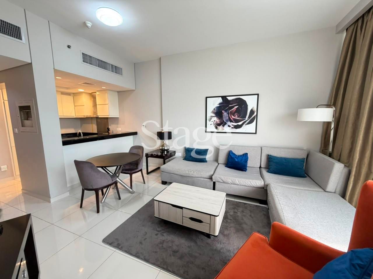 Elegant Furnished 1BR | Prime Location | No Balcony