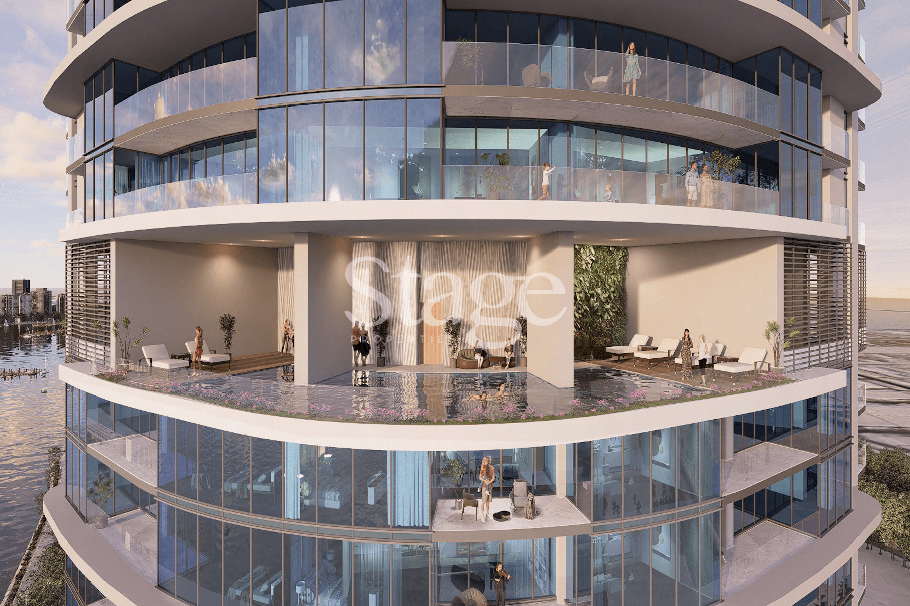 شقة من غرفة نوم للبيع في Maritime City، Dubai AP8851S