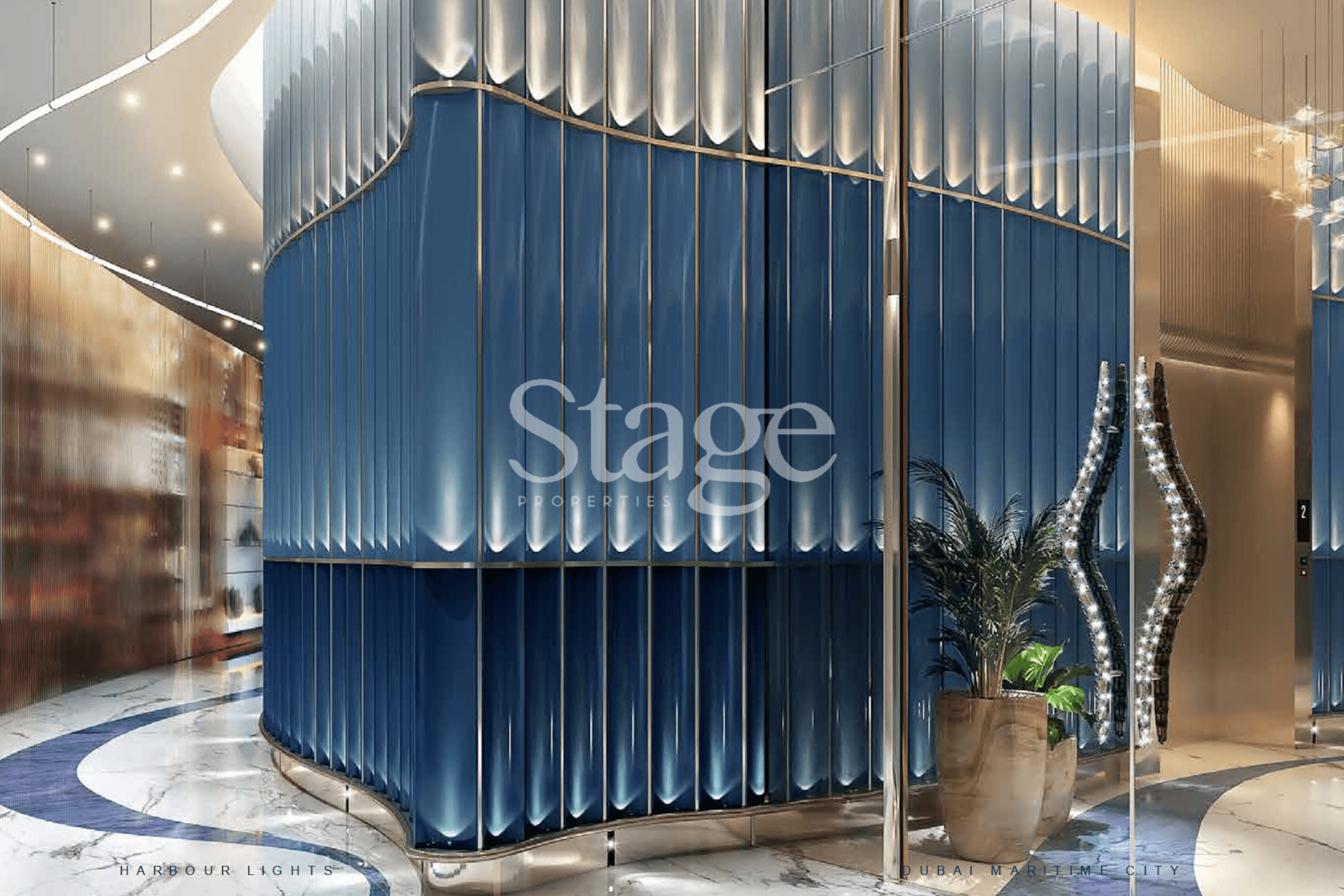 شقة من غرفة نوم للبيع في Maritime City، Dubai AP8851S