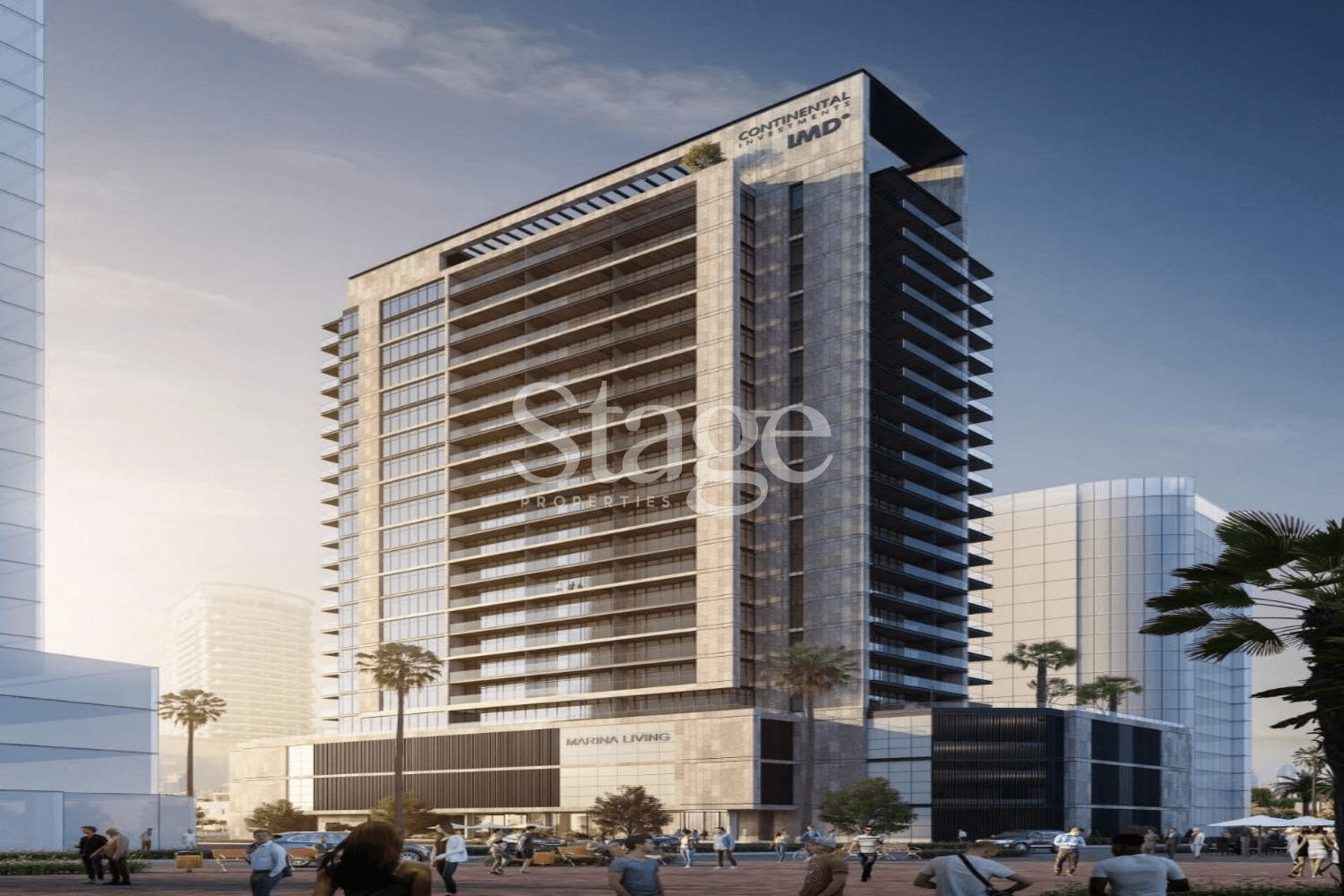 شقة من غرفة نوم للبيع في Dubai Marina، Dubai stage-10364910