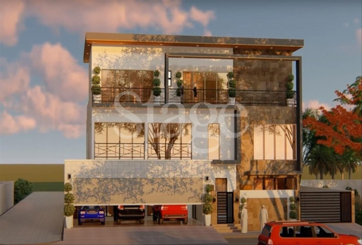 9 bedrooms Twin Villas for Sale in Tilal City, Sharjah VH7294S