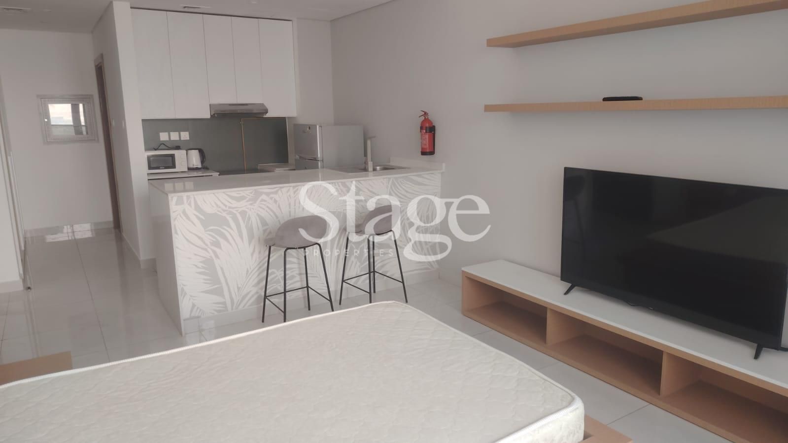 High Floor | Newly Furnished | Brightest Studio | Balcony