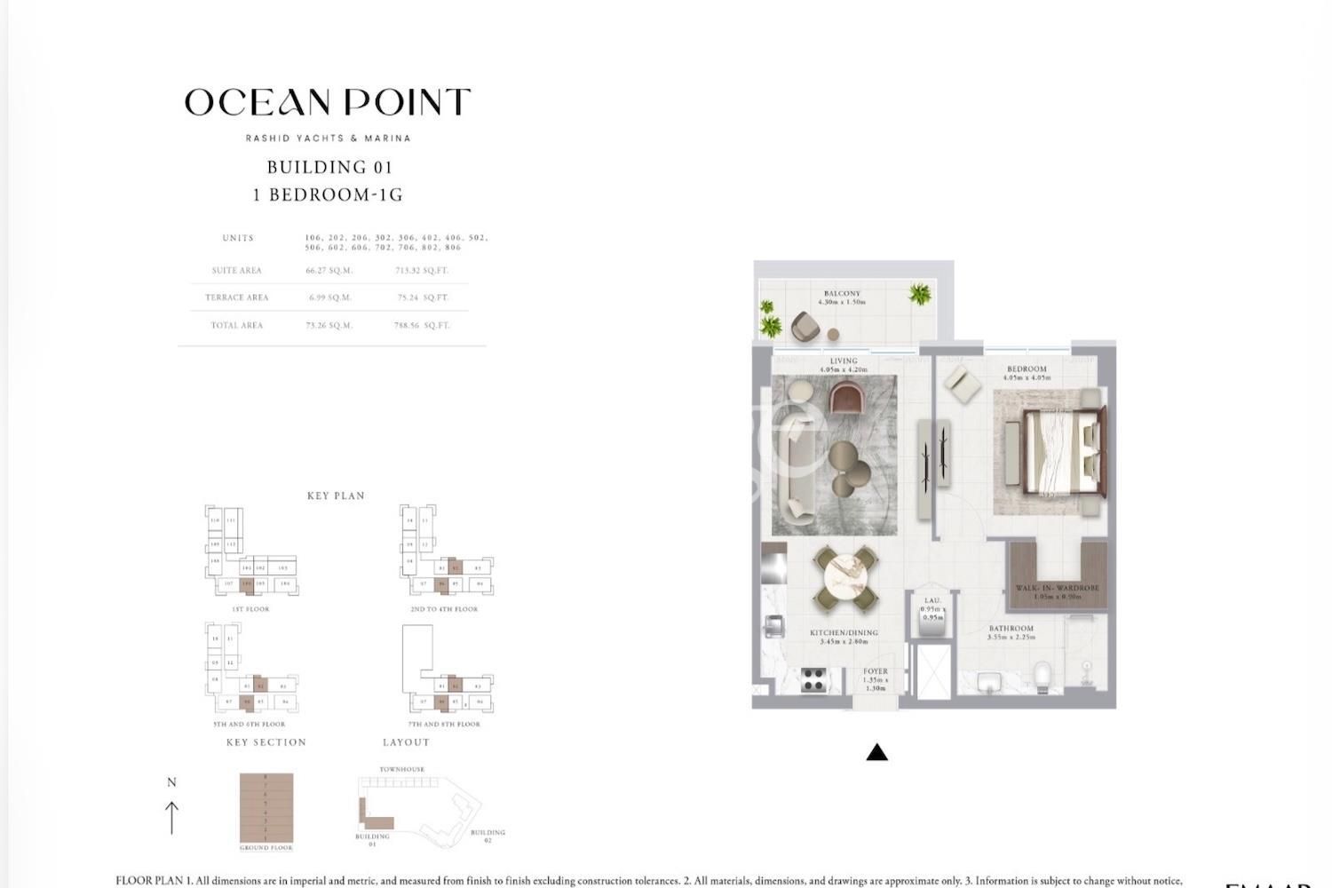 1 bedroom apartment for Sale in Mina Rashid, Dubai AP9270S
