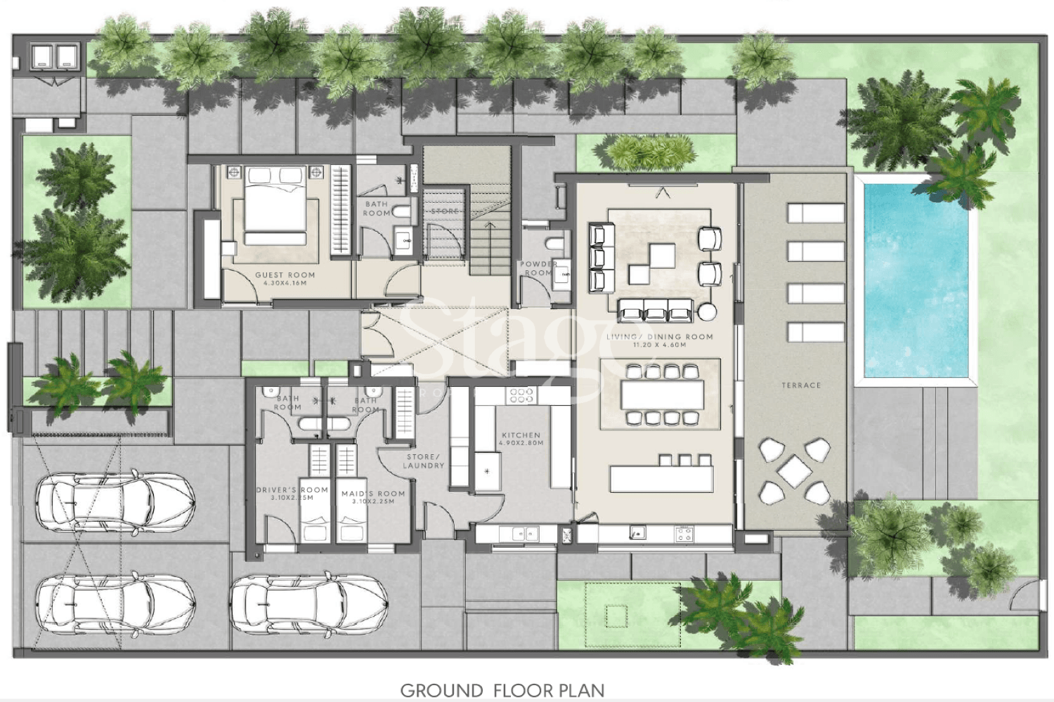 4 bedrooms Twin Villas for Rent in Al Furjan, Dubai VI9011L