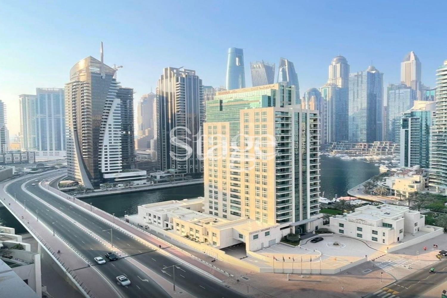 Rented | Marina View | Unfurnished | Next to metro