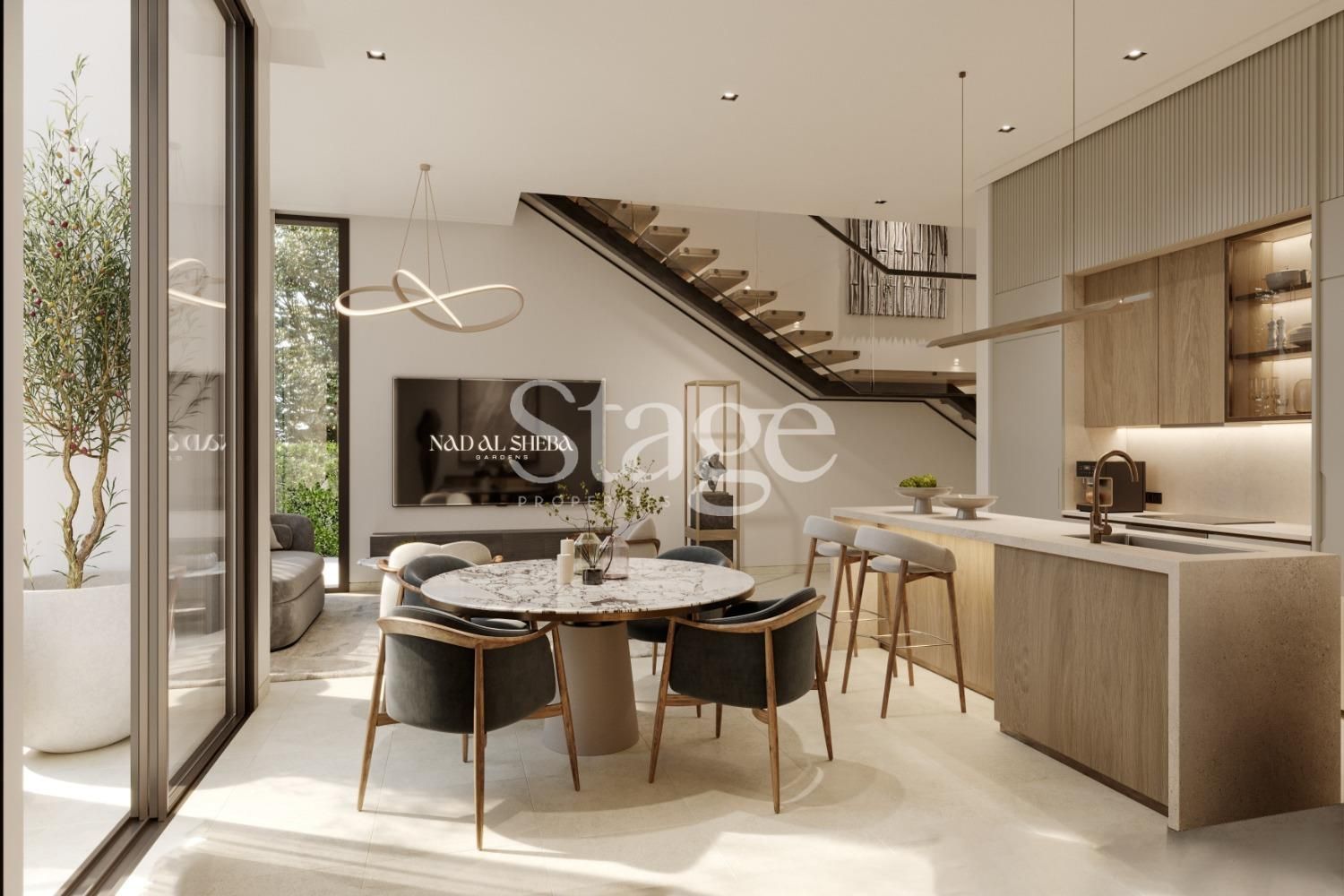 دوبلكس من ٣ غرف نوم للبيع في Nadd Al Sheba، Dubai DX8122S