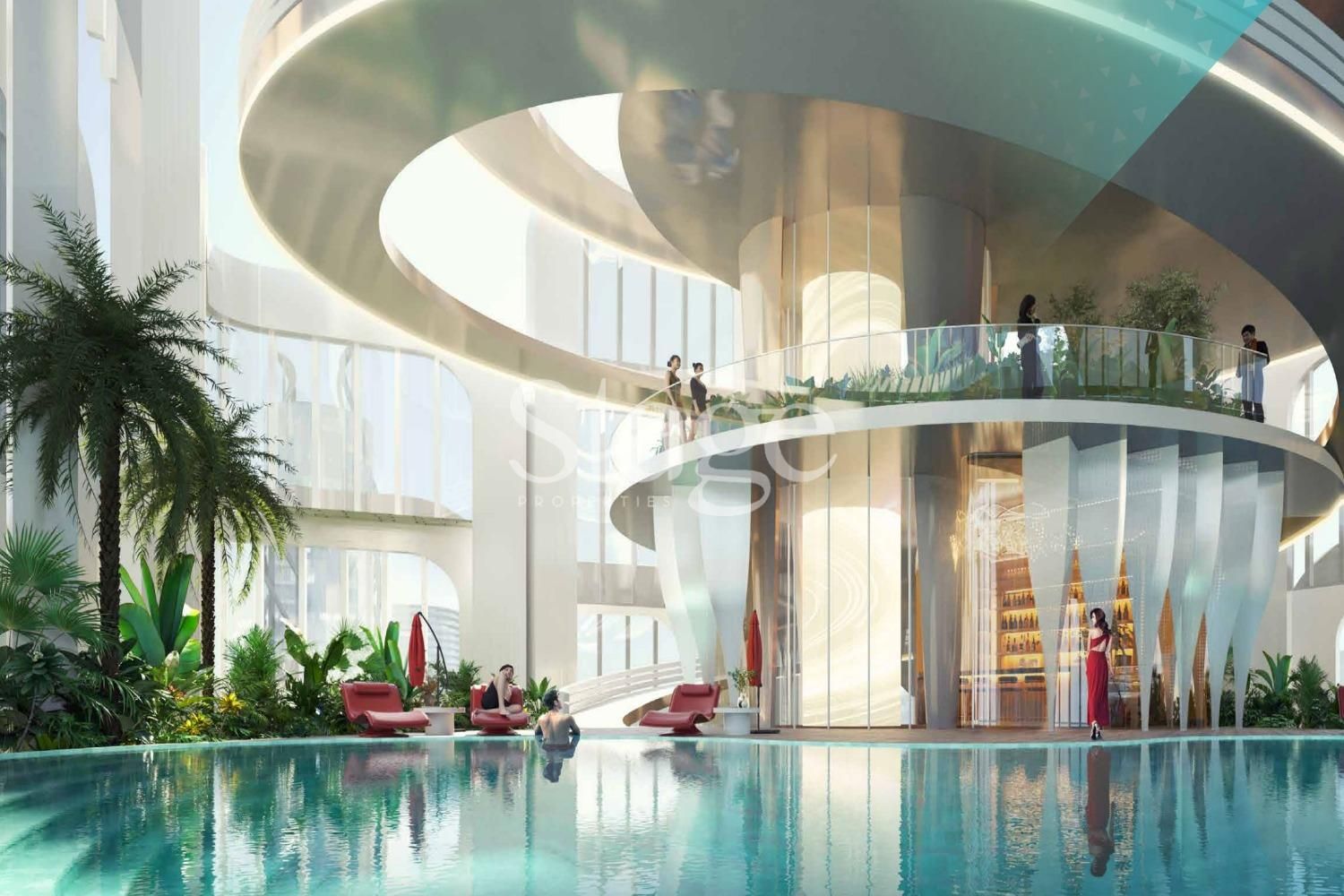 شقة من غرفتي نوم للبيع في Downtown Dubai، Dubai AP7724S
