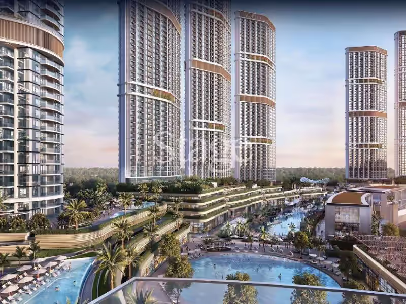 Waterfront 1 BR+Study | Lagoon View | High Floor