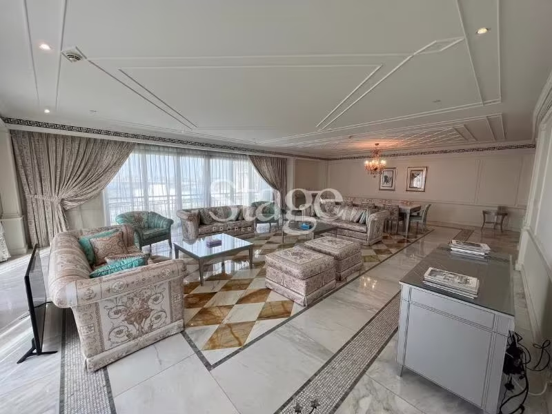 Waterfront 3BR |Furnished |Creek View | High Floor