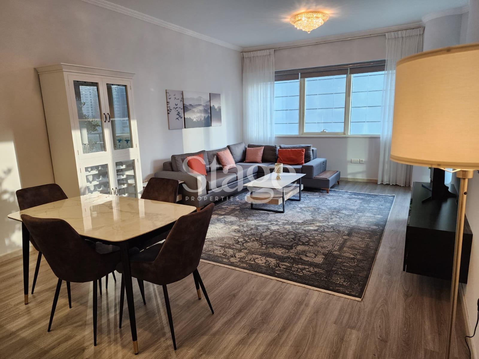 Furnished 1 bedroom apartment for rent in Dubai Marina