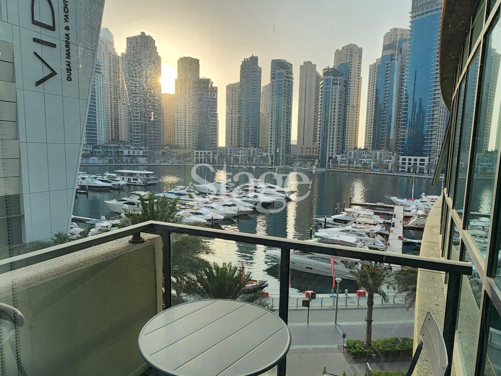 Furnished 1 bedroom apartment for rent in Dubai Marina